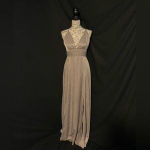 Long elegant evening dress by Hommage